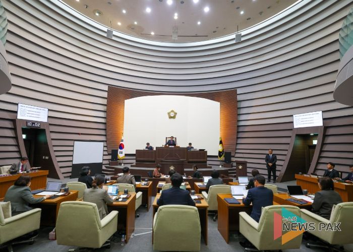 광주시의회, 제313회 제2차 정례회 제2차 본회의 개의