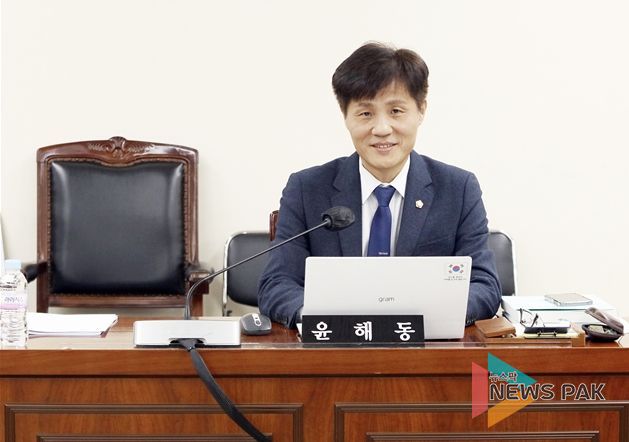 윤해동 의원(더불어민주당, 관양동·인덕원동·달안동·부림동)