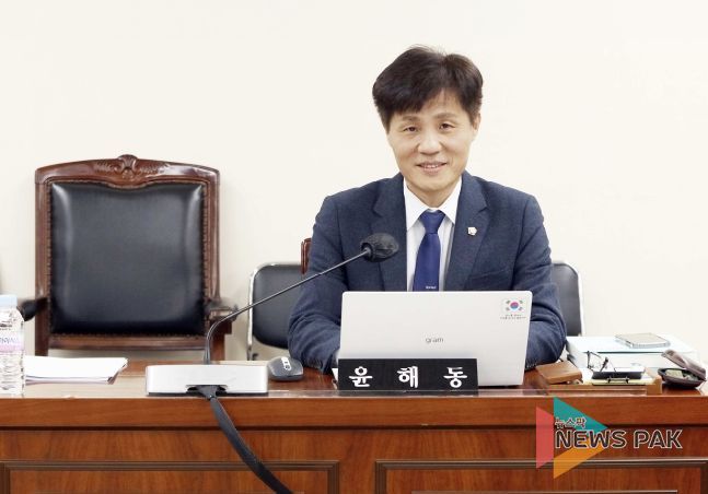 안양시의회 윤해동 의원(더불어민주당, 관양동·인덕원동·달안동·부림동)
