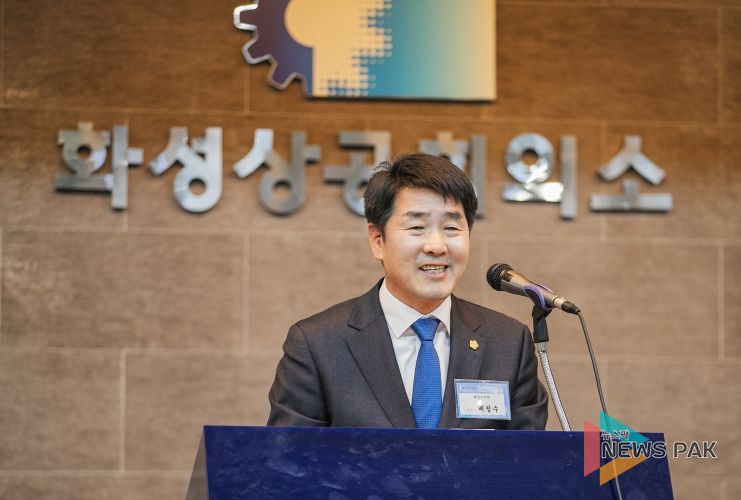 축사 진행 중인 배정수 의장