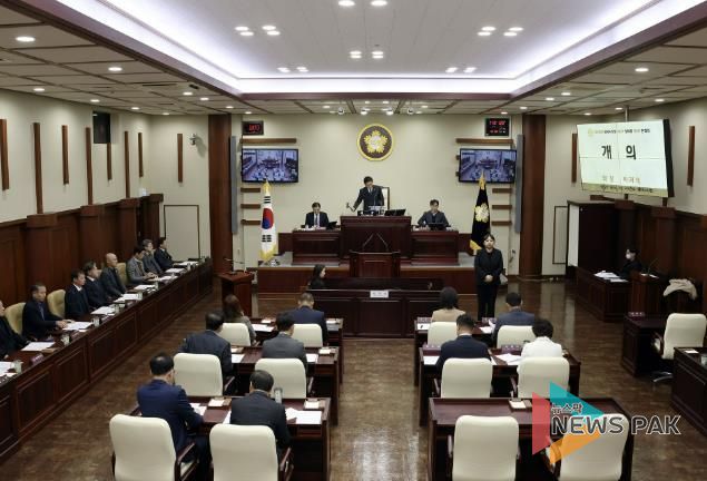 광명시의회, 제290회 제2차 정례회 폐회