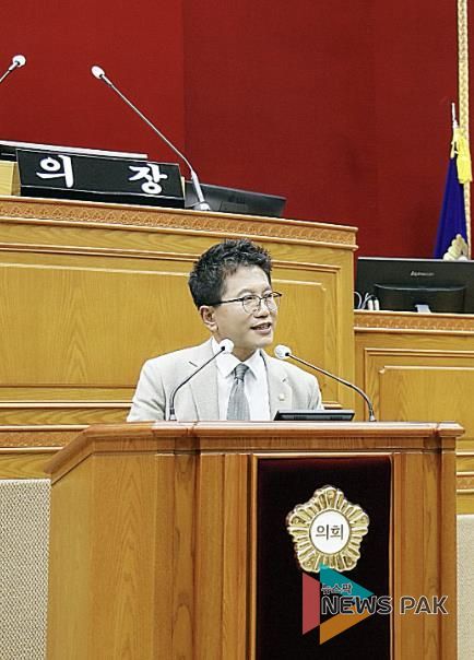 안양시의회 허원구 의원, 5분 자유발언