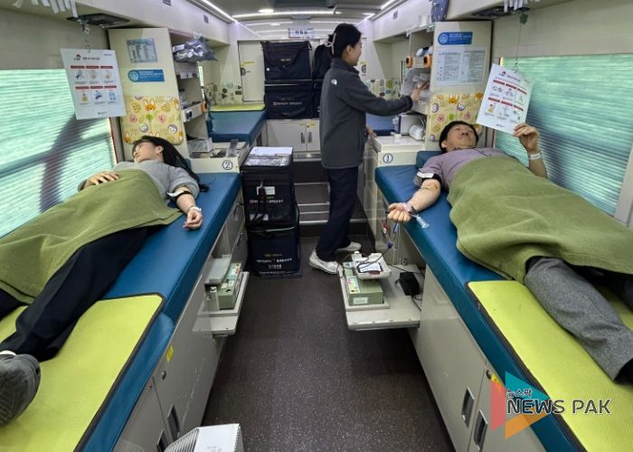 수원교육지원청, 생명나눔 사랑의 헌혈운동 동참