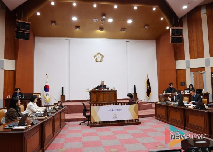 제280회 군포시의회 임시회-행정사무감사특별위원회 현장(20250218)