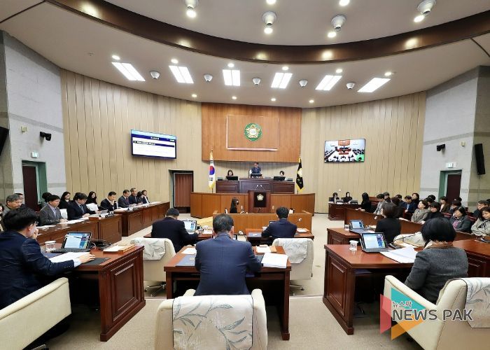 의왕시의회, 제309회 임시회 개회