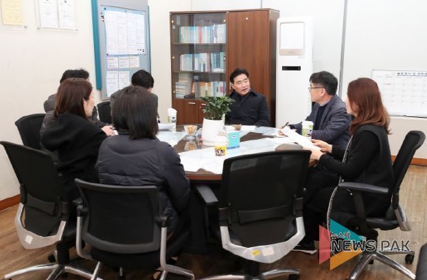 고양특례시의회 김운남 의장, 고양고용복지플러스센터 등 현장 방문...고양시 일자리 정책 청취