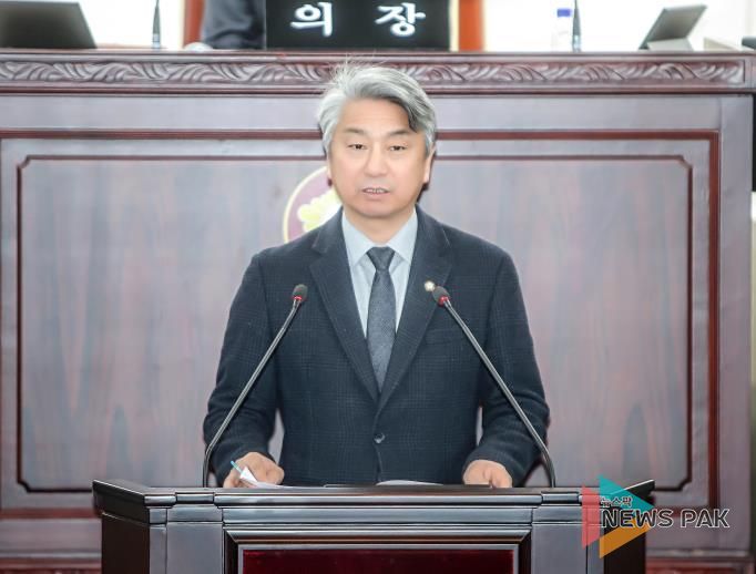 화성특례시의회 장철규 기획행정위원장, 장애인 이동권 보장을 위한 주차구역 비가림막 설치 촉구