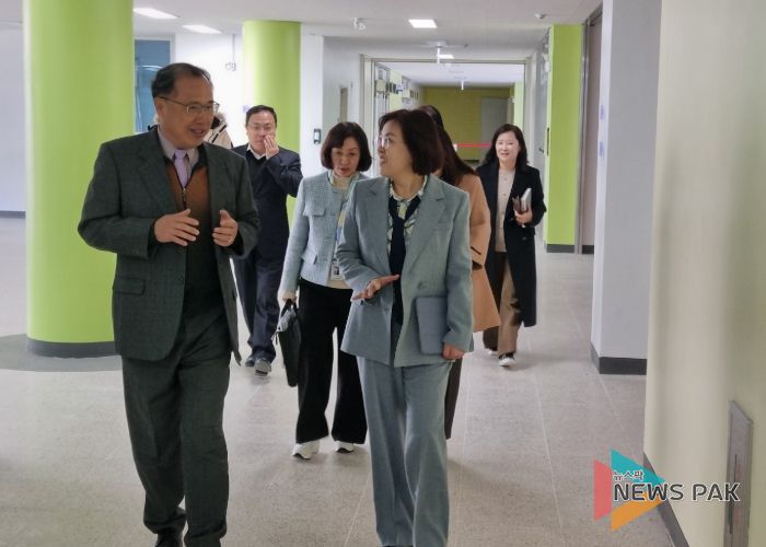 2025년 신설학교 화담중, 화담고 현장점검