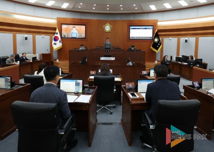 오산시의회, 제292회 임시회 개회