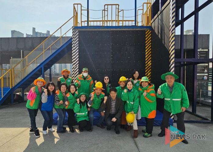 안양시, 자율방재단원 대상 체험중심 안전교육 실시