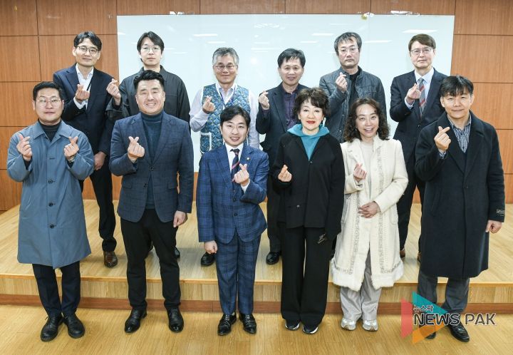 분과 회의 기념사진.