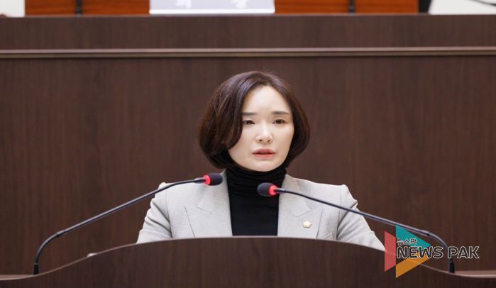 보호수 조례를 발의한 광주시의회 최서윤 의원