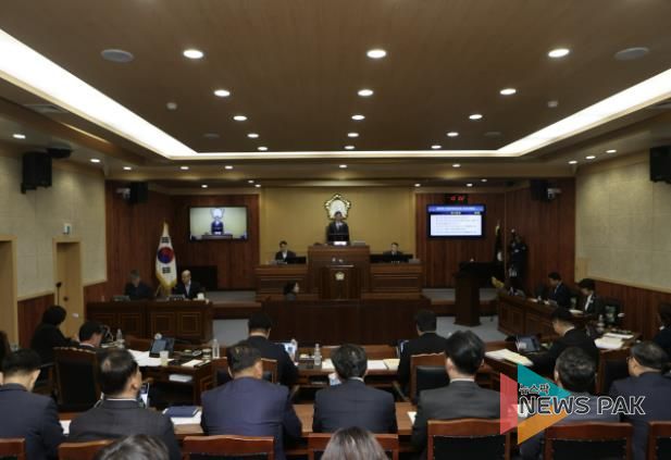 가평군의회, 제329회 임시회 개회