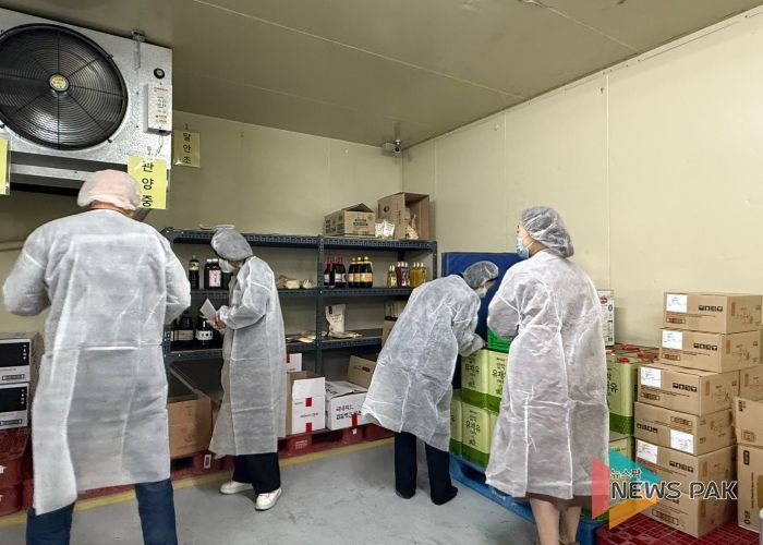 안양군포의왕과천 공동급식지원센터, ‘식중독 예방’ 신학기 학교급식 가공식품 지역배송업체 합동점검 실시