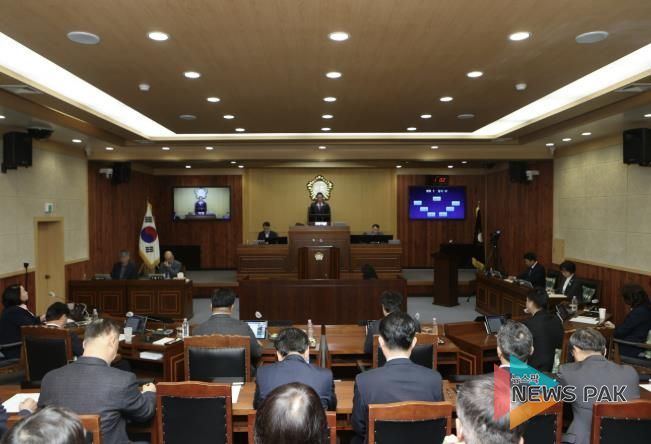 가평군의회, 제329회 임시회 폐회