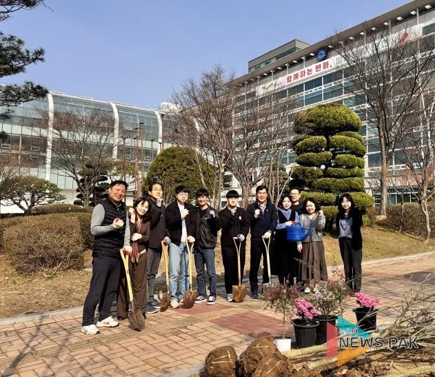 오산시 제80회 식목일 맞이 나무심기 행사진행