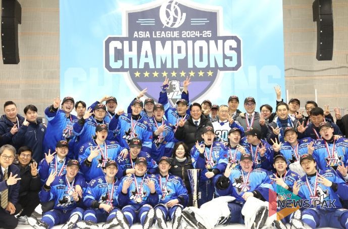 HL안양 아이스하키단, 아시아리그 9번째 우승 달성