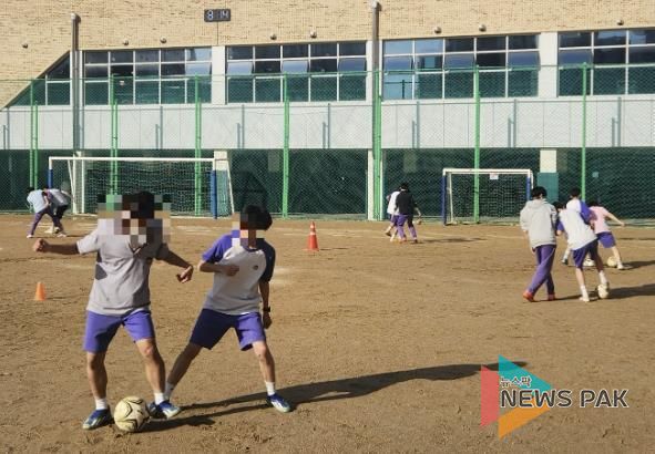 안양과천교육지원청, 오늘 아침 시작은 스포츠로! 평촌중학교 '오아시스' 프로그램 운영