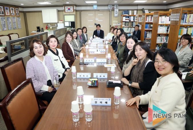 수원시어린이집협의회와 간담회 개최