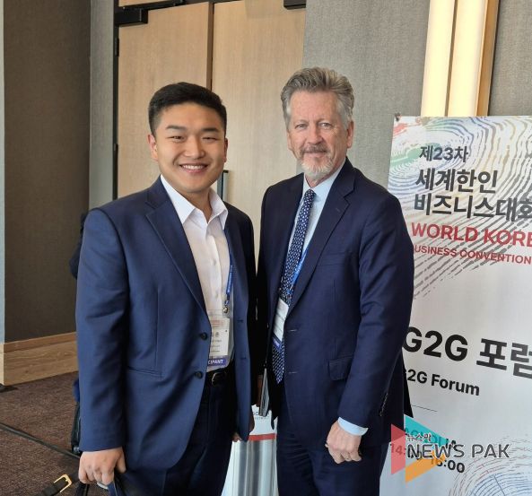 한채훈 의왕시의원, 미국 아칸소주 휴 맥도널드 상무장관 만나 교류도시 협력 확대 모색