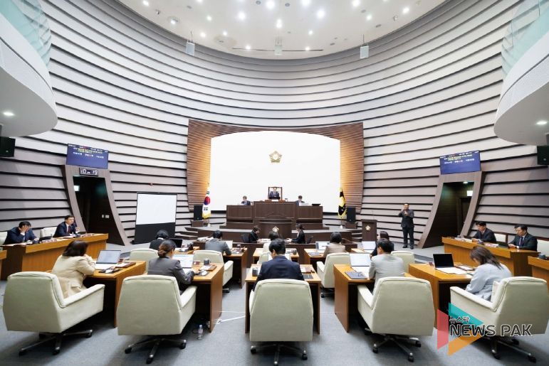 광주시의회, 제316회 임시회 개회