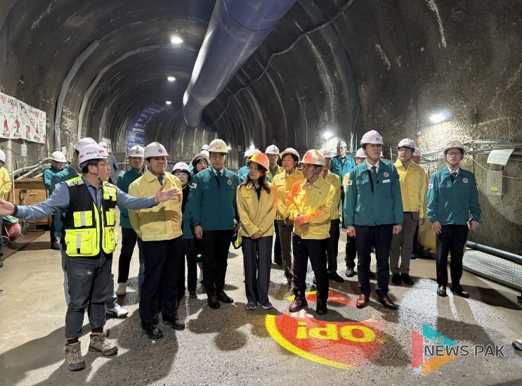 안양시의회, 관내 철도 공사 현장 3곳 긴급 점검