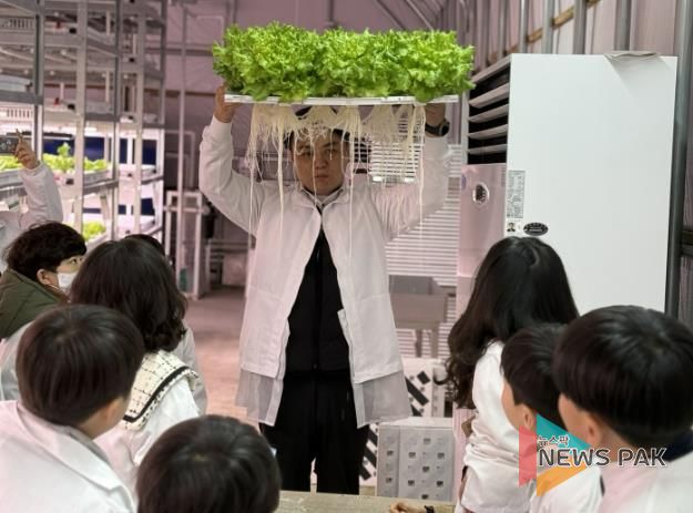 고양교육지원청, 공헌형 '스마트팜 공유학교' 중․고등학생 대상 교육 실시