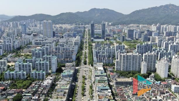 안양 평촌신도시 전경