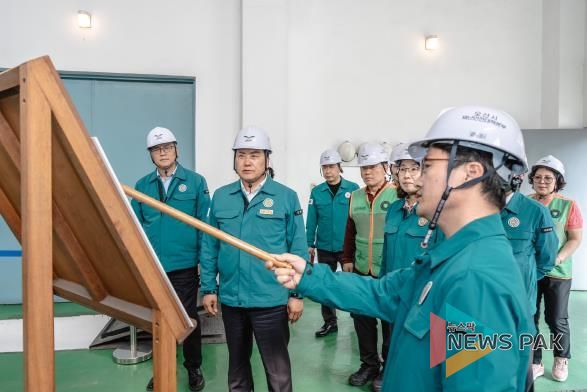 오산시, 방재시설 가동 훈련 및 인명피해 우려지역 현장점검 실시