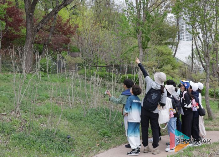 “자연과 함께하며 꿈을 펼치다”도심속 수목원과 함께하는 수원 E:음 공유학교