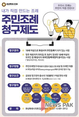 화성특례시의회 홍보 배너