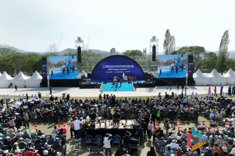 “도전과 감동의 무대”… 가평군, 경기도장애인체육대회 ‘개막’