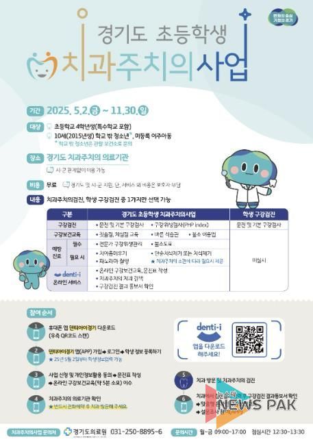 가평군, 초등 4학년 대상 치과주치의 운영