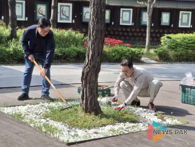 오산시 중앙동 주민자치회 환경정화 활동 전개