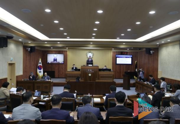 가평군의회, 제330회 임시회 개회