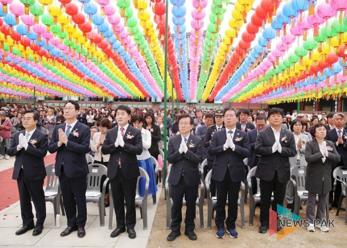 봉축법요식 단체사진