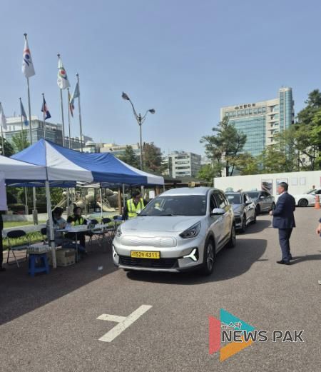 개인택시 청결상태 점검 사진