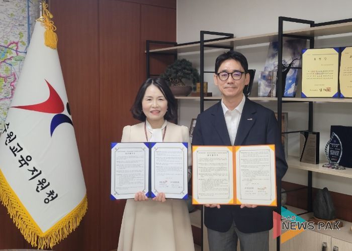 “학교 밖 배움터도 함께 만듭니다” 수원교육지원청-월드비전, 공유학교 협약 체결