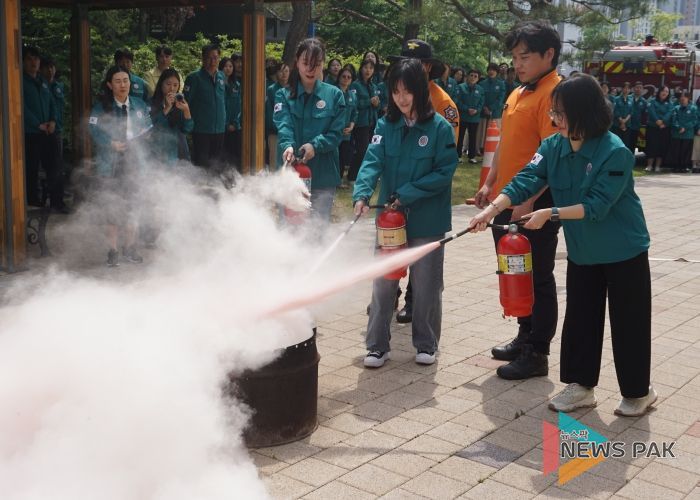 광주하남교육지원청, 2025년 합동 소방훈련 실시