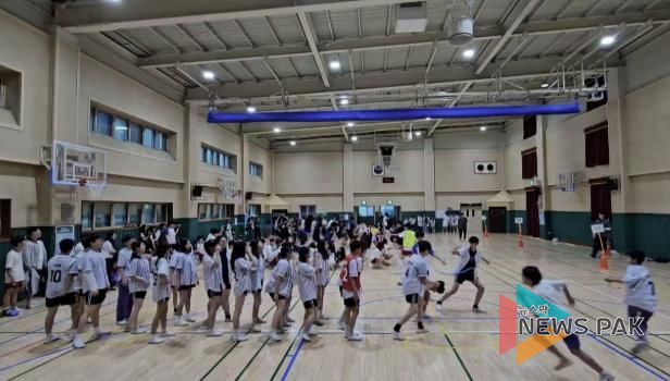 안양과천교육지원청, 비에도 멈추지 않은 열정!!!실내에서 더욱 빛난 '스포츠한마당'