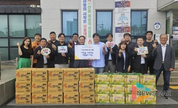 가평을 사랑하는 사람들의 모임, 가평읍에 성품 전달