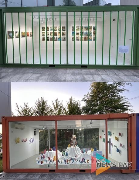 박용화 “유리창 너머 허구의 그림자”展, 배문경 “이상한 나라의 민화이야기”展