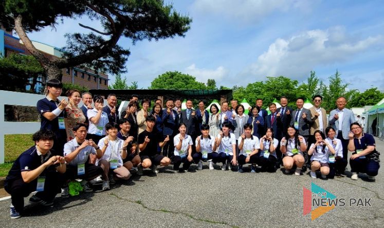 안성교육지원청, 경기도영농학생축제 현장 방문