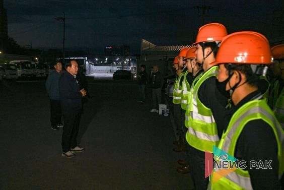 오산시, 환경미화원 간담회 실시