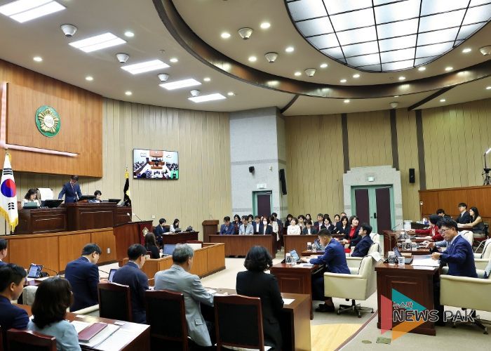 의왕시의회, 제311회 임시회 진행