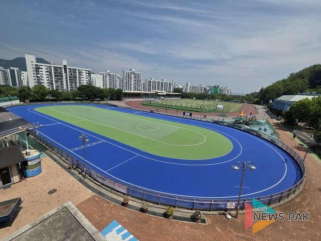 시민체육광장 인라인스케이트장 전경