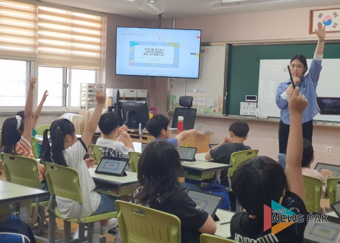 고양교육지원청, 초등 에듀테크 기반 하이러닝 수업나눔으로 미래교육의 현장을 밝히다!