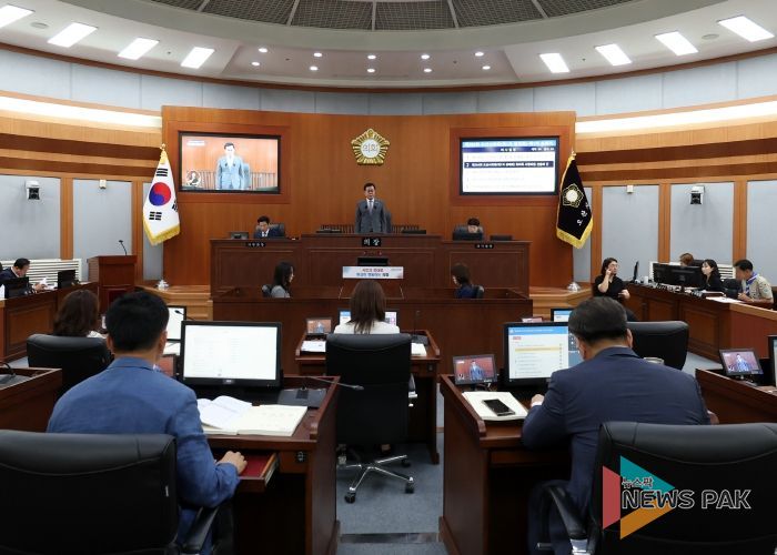 오산시의회, 제294회 제1차 정례회 개회