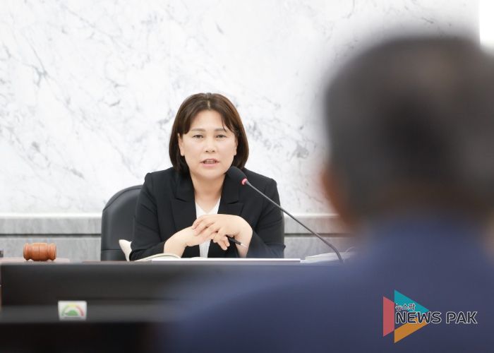 광주시의회 도시환경위원회 조예란 위원장(국민의힘)