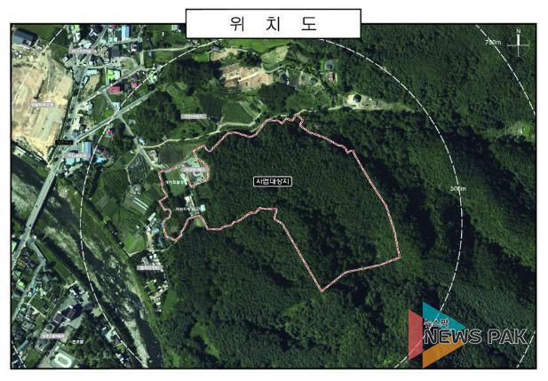 안보공원 위치도